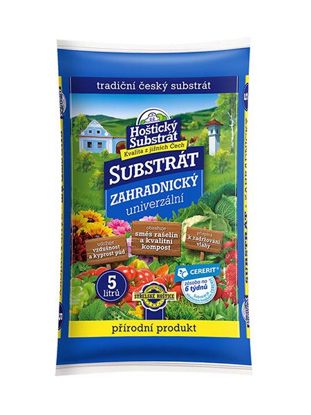 substrát Zahradnický (Hoštický substrát) 5 l