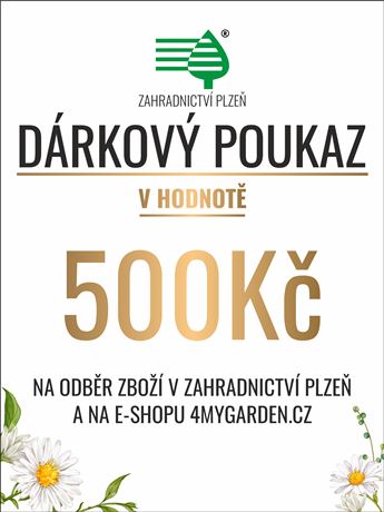Dárkový poukaz elektronický 500 Kč