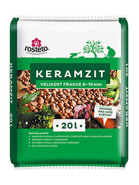 Keramzit 8-16 mm (Rosteto) 20 l