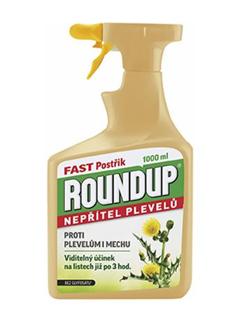 RoundUp FAST bez glyfosátu ROZPRAŠOVAČ 1 l