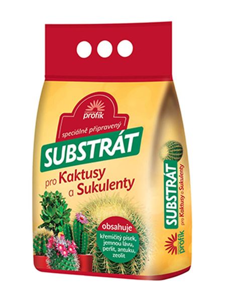 Substrát Kaktusy a sukulenty (Profík) 5 l