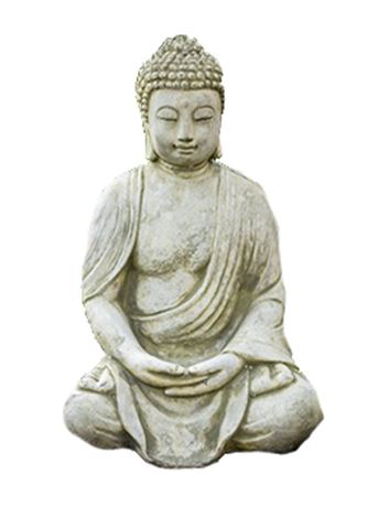 Figurka 102 Buddha sedící beton 38 cm
