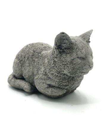 Figurka 349 Spící koťátko č. 2 beton 18 cm