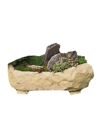 Koryto NE16 umělý pískovec přírodní 54 x 30 x 17 cm
