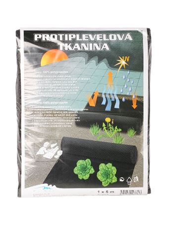 Textílie tkaná 90gr černá (AgroCS) 1 x 5 m